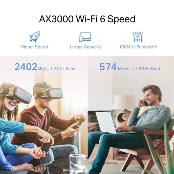 Фото - Підсилювач бездротового сигнала TP-Link RE705X