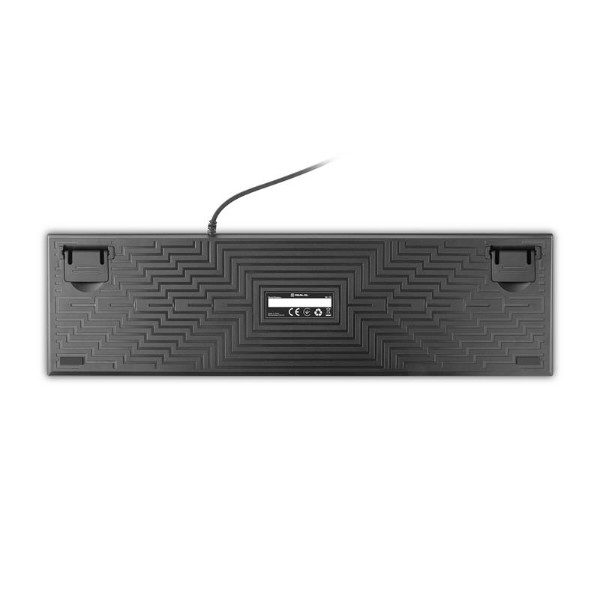 Фото - Клавиатура проводная REAL-EL M 13 Grey USB (EL123100045)