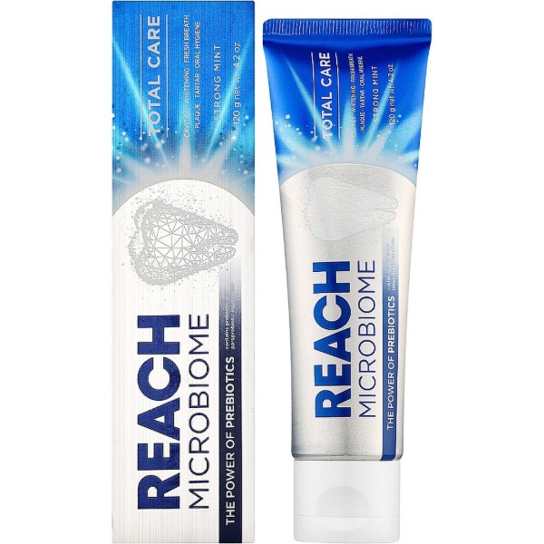 Фото - Зубна паста Reach Microbiome Total Care Toothpaste 120 г (8801051218640)