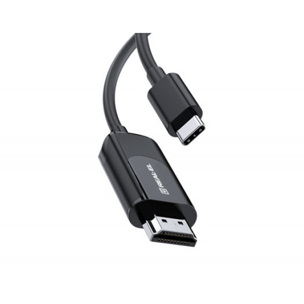 Фото - Кабель REAL-EL CHD-180 USB Type-C to HDMI 1.8m Black (EL123500044)