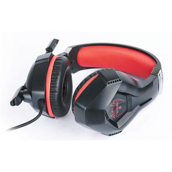 Фото - Гарнітура дротова ігрова REAL-EL GDX-7575 Black/Red