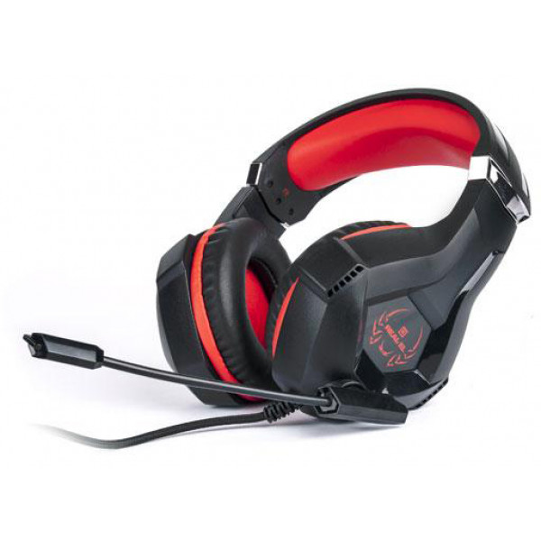 Фото - Гарнітура дротова ігрова REAL-EL GDX-7575 Black/Red