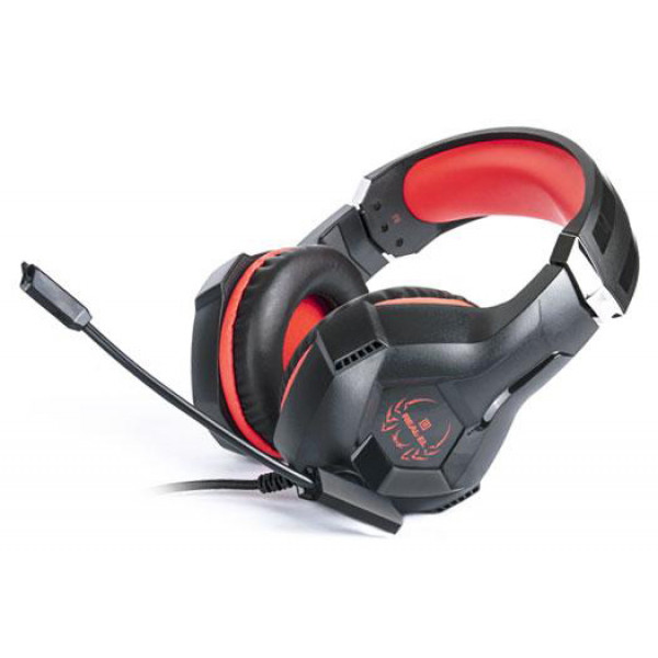 Фото - Гарнітура дротова ігрова REAL-EL GDX-7575 Black/Red
