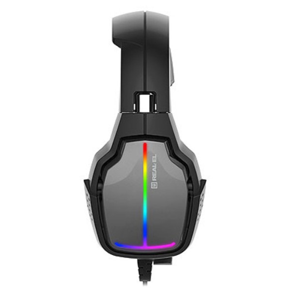 Фото - Гарнітура дротова ігрова REAL-EL GDX-7680 Black