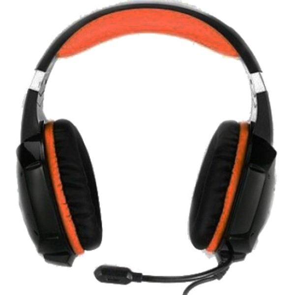 Фото - Гарнитура проводная игровая REAL-EL GDX-7700 Surround 7.1 Black-Orange