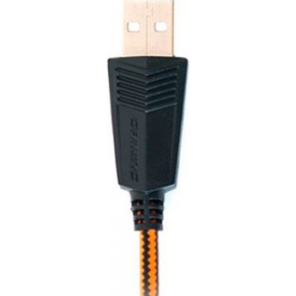 Фото - Гарнитура проводная игровая REAL-EL GDX-7700 Surround 7.1 Black-Orange