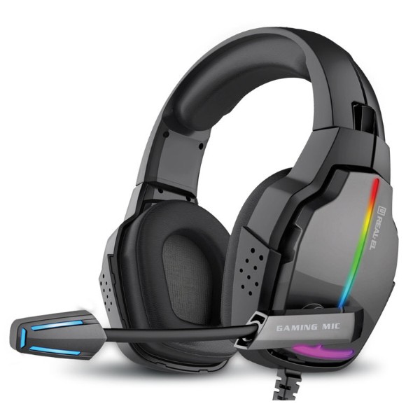 Фото - Гарнітура дротова ігрова REAL-EL GDX-7780 Black