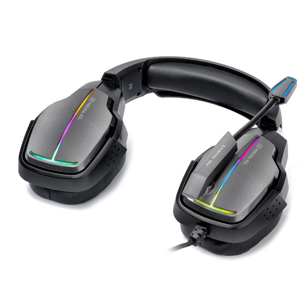 Фото - Гарнітура дротова ігрова REAL-EL GDX-7780 Black