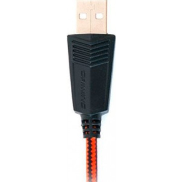 Фото - Гарнітура дротова ігрова REAL-EL GDX-8000 Vibration Surround 7.1 BackLit Black-Red