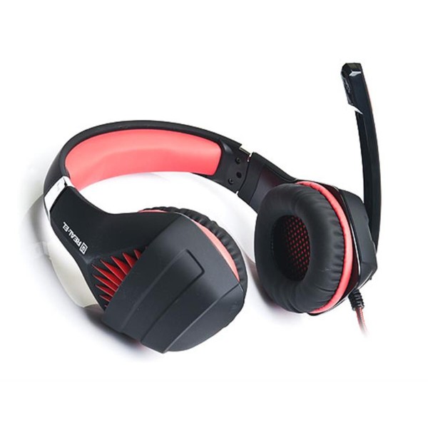 Фото - Гарнитура проводная игровая REAL-EL GDX-7600 Black/Red