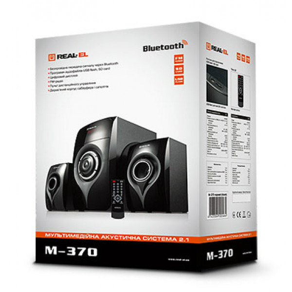 Фото - Комп'ютерна акустика 2.1 REAL-EL M-370