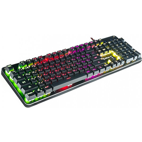 Фото - Клавиатура проводная игровая REAL-EL M47 RGB USB Black