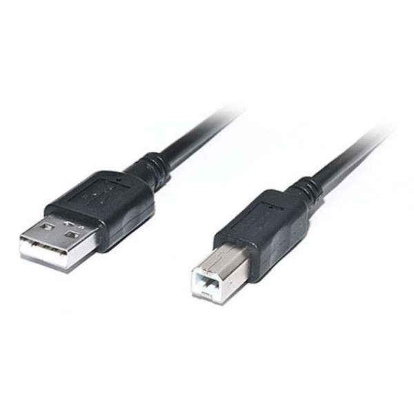 Фото - Кабель USB type A - USB type B REAL-EL Pro USB2.0 AM-BM 2m Black (EL123500026)