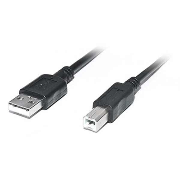 Фото - Кабель USB type A - USB type B REAL-EL Pro USB2.0 AM-BM 3m Black (EL123500027)