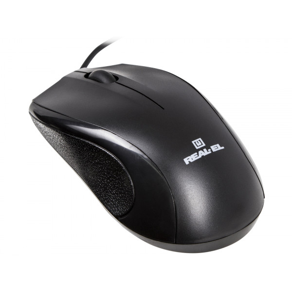 Фото - Мышь проводная REAL-EL RM-250 USB+PS/2 Black