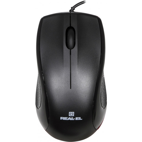 Фото - Мышь проводная REAL-EL RM-250 USB+PS/2 Black