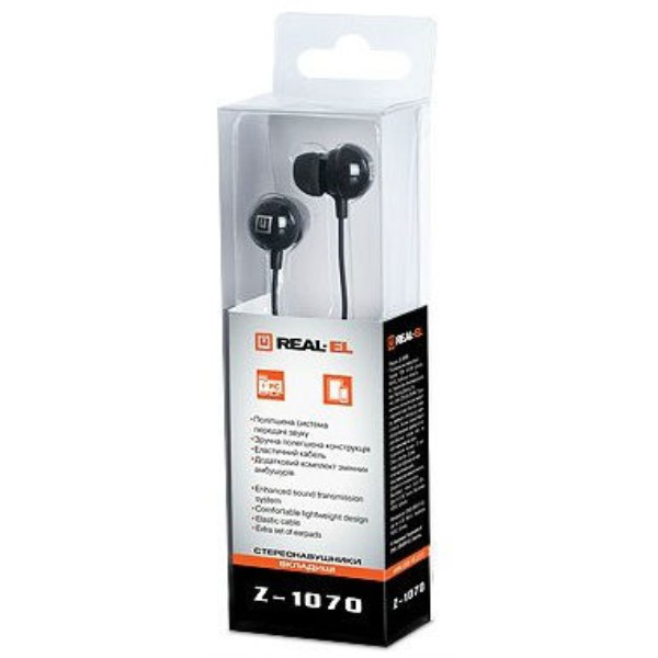 Фото - Гарнитура REAL-EL Z-1070 Mobile Black