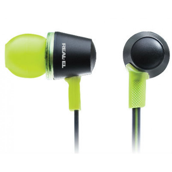 Фото - Наушники вкладыши REAL-EL Z-1100 Green/Grey