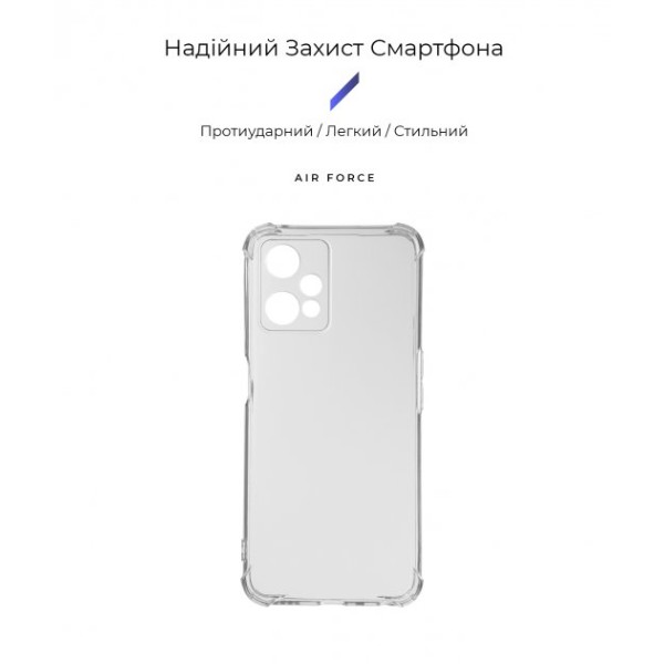 Фото - Чехол для смартфона Armorstandart Air Force for Realme 9 Pro Camera cover Transparent (ARM62461)