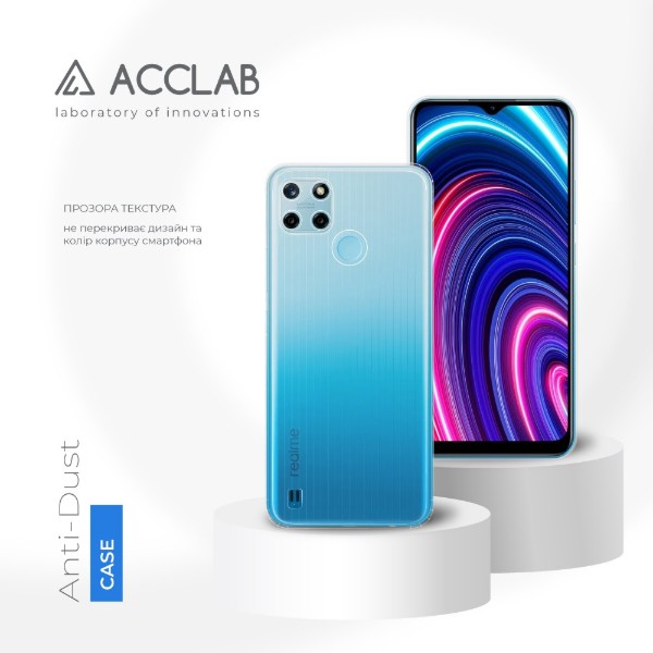Фото - Чехол для смартфона ACCLAB Anti Dust for Realme C25Y (1283126553158)