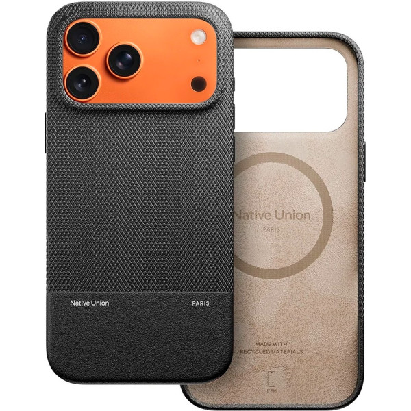 Фото - Чохол для смартфону Native Union RE Classic Case Black for iPhone 17 Pro Max (RECLA-BLK-NP25PM)