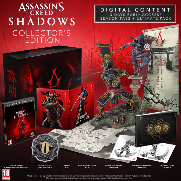 Фото - Ігровий диск PS5 Assassin's Creed Shadows [Collector's Edition]