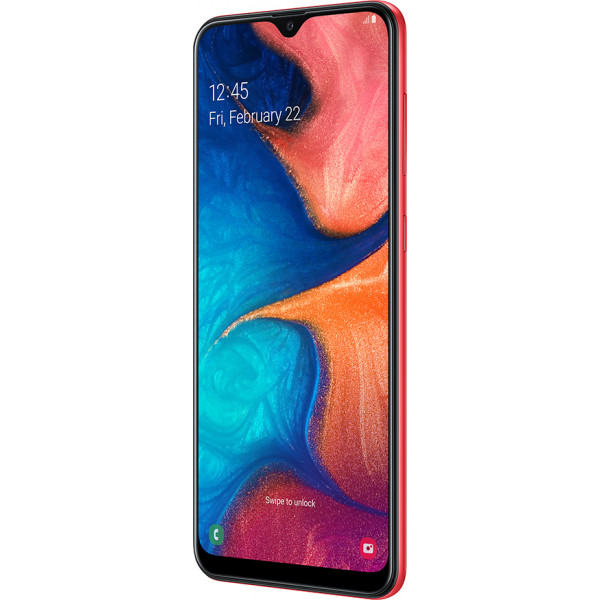 Фото - Смартфон Samsung Galaxy A20 3/32Gb Red (SM-A205FZRV)
