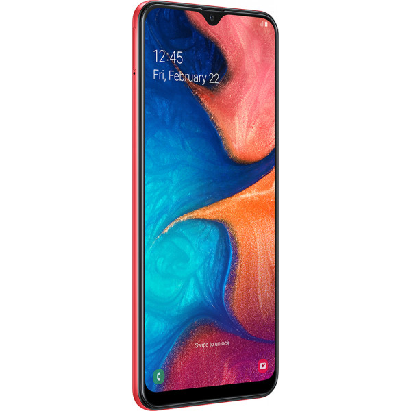 Фото - Смартфон Samsung Galaxy A20 3/32Gb Red (SM-A205FZRV)
