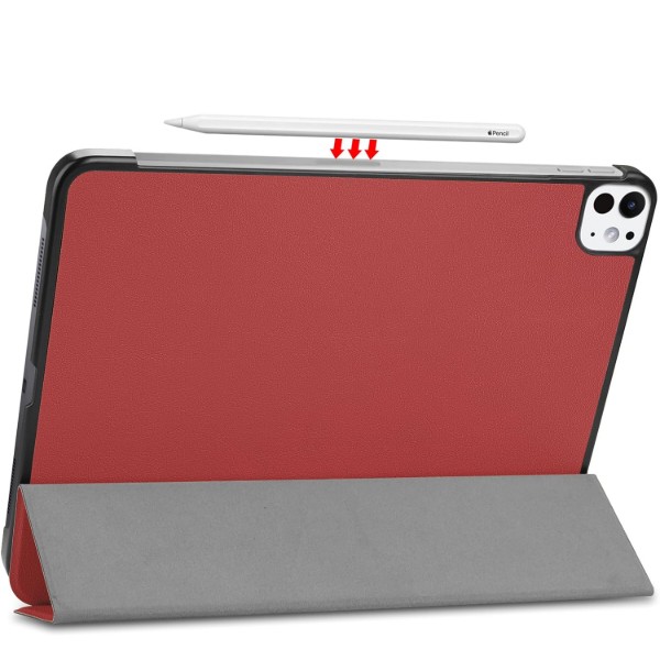 Фото - Чехол для планшета BeCover Smart Case for Apple iPad Pro 11'' M4 2024 Red Wine (711628)