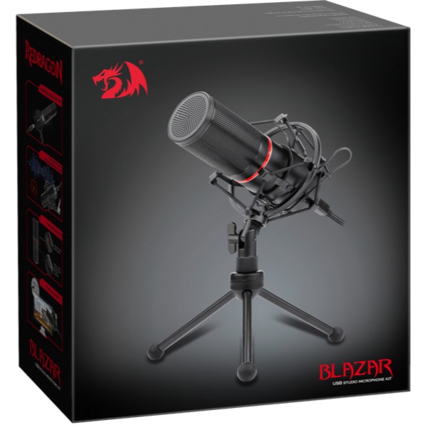 Фото - Микрофон для компьютера проводной Redragon Blazar GM300 (77640)
