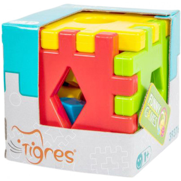 Фото - Кубики Tigres Чарівний Куб 12 ел. (39376)