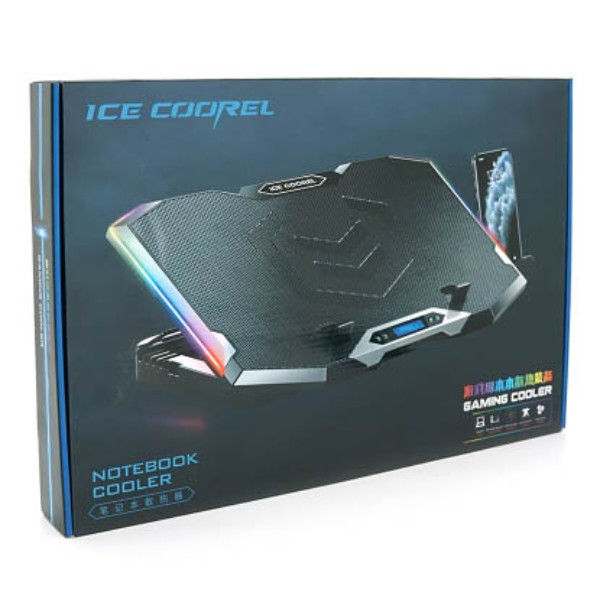 Фото - Підставка під ноутбук охолоджуюча IceCoorel K10 10-17"