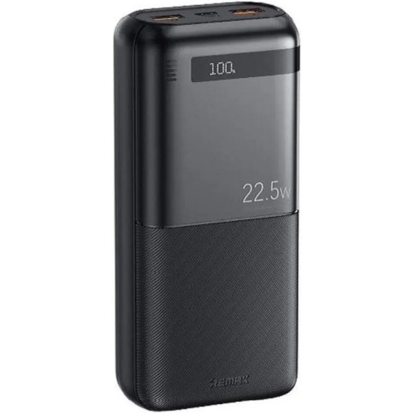 Фото - Батарея мобильная Remax 20W+22.5W 20000mAh RPP-72 Black (6954851212812)
