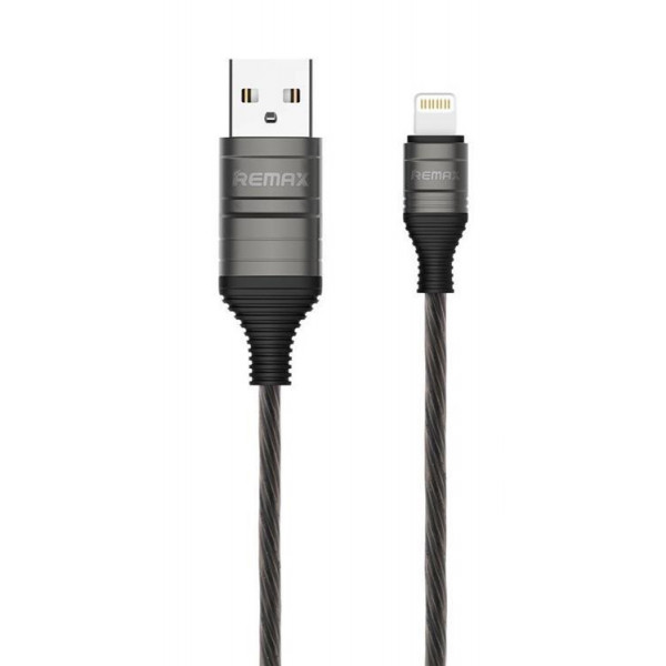 Фото - Кабель Remax EL (Ultimate Edition) Lightning 2.1A Data/Charge 1m Black (RC-130I-BLACK)