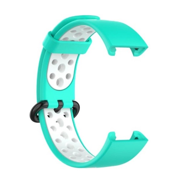 Фото - Ремінець для фітнес-браслету BeCover Vents Style for Xiaomi Redmi Smart Band 2 Turquoise-White (709428) Фото - Ремінець для фітнес-браслету BeCover Vents Style for Xiaomi Redmi Smart Band 2 Turquoise-White (709428)