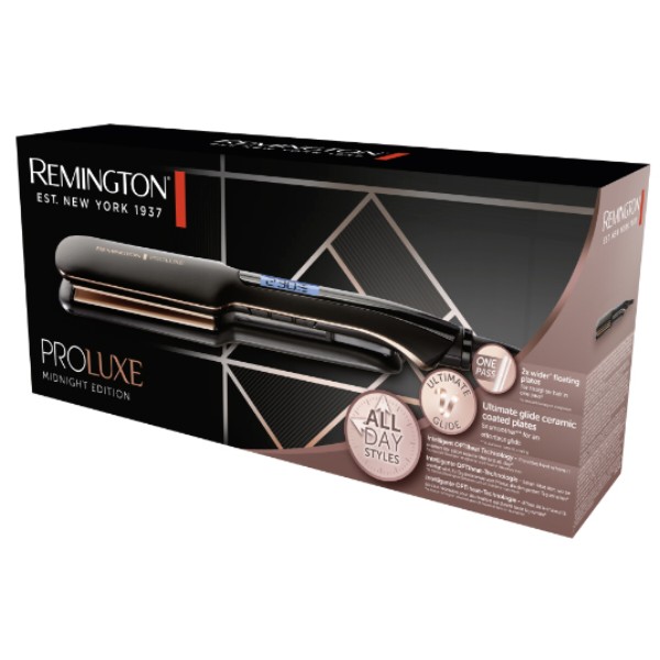 Фото - Выпрямитель волос Remington S9150B PROluxe Midnight Wide Plate Straightener