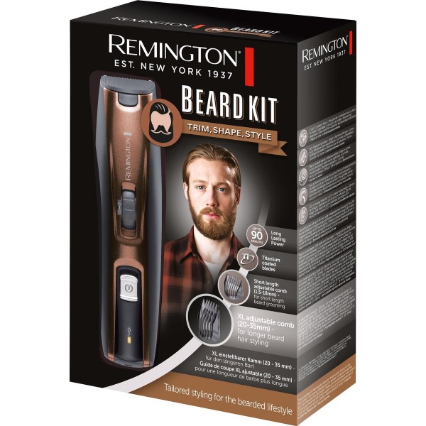Фото - Тример для вусів і бороди Remington MB4046