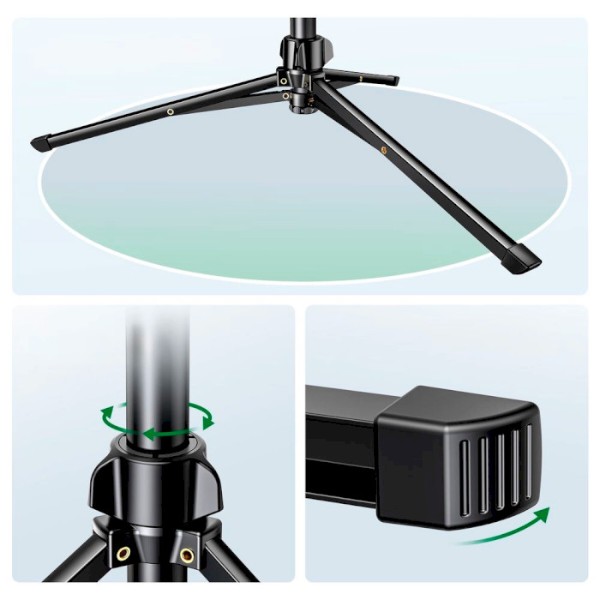 Фото - Штатив UGREEN LP680 Selfie Stick Tripod with Bluetooth Remote Black (15609)