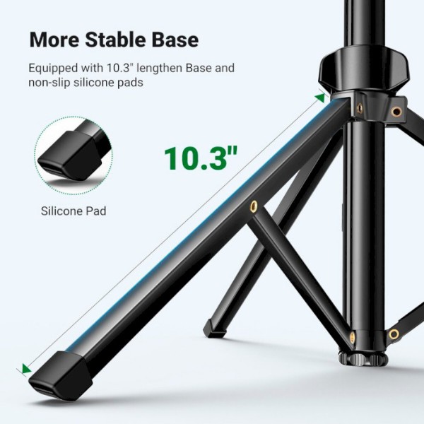 Фото - Штатив UGREEN LP680 Selfie Stick Tripod with Bluetooth Remote Black (15609)