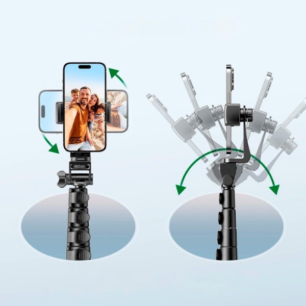 Фото - Штатив UGREEN LP680 Selfie Stick Tripod with Bluetooth Remote Black (15609)
