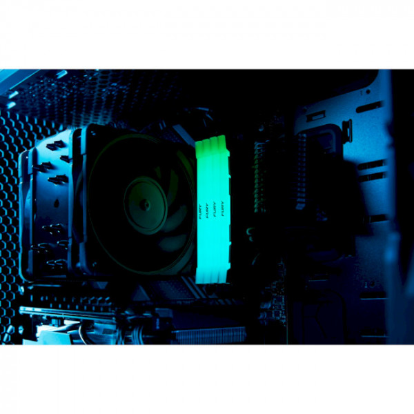 Фото - Память DDR Kingston DDR4 32/3200 Fury Renegade RGB (KF432C16RB12AK2/32)