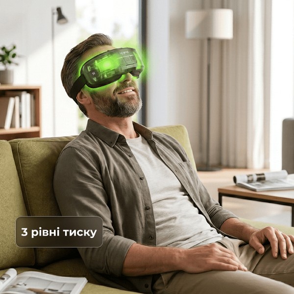 Фото - Масажер для очей RENPHO Eyeris Shift Eye Massager (R-G011-BK)