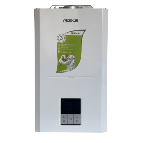 Фото - Газовий котел RENS RGB 28 кВт + коаксiальний комплект (RGB-028)