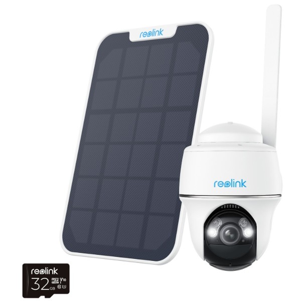 Фото - IP-камера Reolink Go Series G430 (Go PT Plus) с солнечной панелью