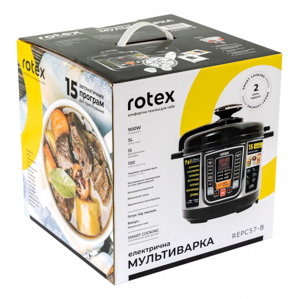 Фото - Мультиварка-скороварка Rotex REPC57-B