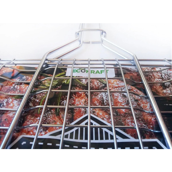 Фото - Решітка для гриля-барбекю Ecokraft 22х34 см (ZDBQ-40G)