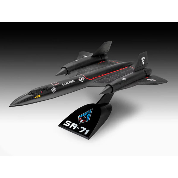 Фото - Набор для моделирования техники Revell модель самолет Lockheed SR-71 Blackbird 1:110 (RVL-03652)