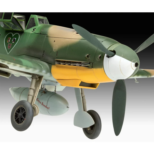 Фото - Набор для моделирования техники Revell модель самолет Messerschmitt Bf109 G-2/4 1:32 (RVL-03829)