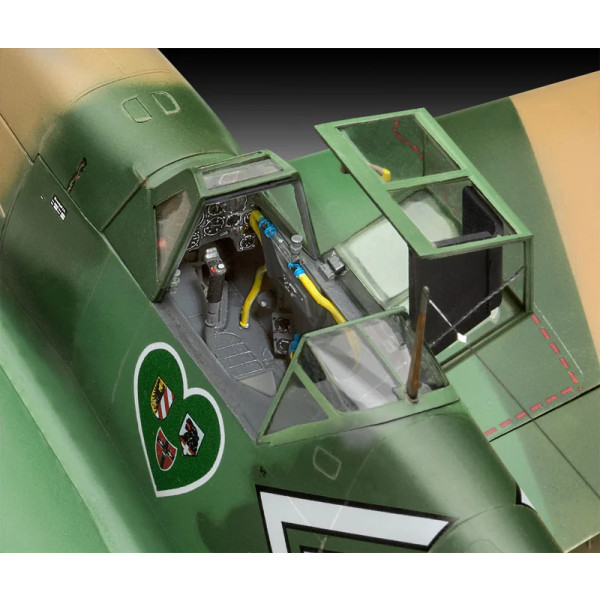 Фото - Набор для моделирования техники Revell модель самолет Messerschmitt Bf109 G-2/4 1:32 (RVL-03829)