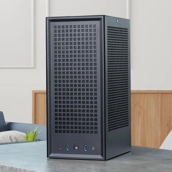 Фото - Корпус Hyte Revolt 3 Black Mini-ITX PCIE 4.0 cable included (CS-HYTE-REVOLT3-B)